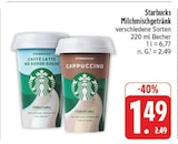 Caffè Latte No Added Sugar Angebote von Starbucks bei E center Pirna für 1,49 €