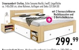Stauraumbett Stefan für 299,99 € bei SB Möbel Boss im Angebot Stauraumbett Stefan im aktuellen SB Möbel Boss Prospekt