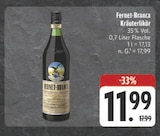 Aktuelles Fernet-Branca Kräuterlikör Angebot bei E center in Nürnberg ab 11,99 €