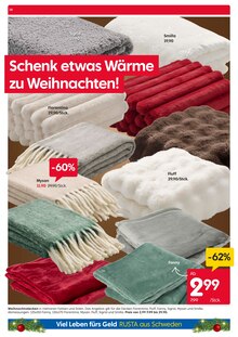 Weihnachtsdeko im aktuellen Rusta Prospekt (Essen) Weihnachtsdeko im Rusta Prospekt "Willkommen zu Hause in Schweden!" mit 16 Seiten (Essen)