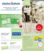 LINDA Premiumapotheke Apotheken Prospekt der aktuellen Woche mit 3 Seiten, gültig von 01.02.2026 bis 31.03.2026, in Kuppenheim und Umgebung Aktueller LINDA Premiumapotheke Apotheken Prospekt in Kuppenheim und Umgebung, "Aktuelle Angebote" mit 3 Seiten, 01.02.2026 - 31.03.2026