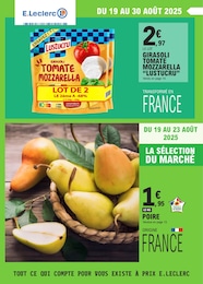 Catalogue Supermarchés E.Leclerc en cours à Bergerac et alentours, E.LECLERC, 24 pages, 19/08/2025 - 30/08/2025