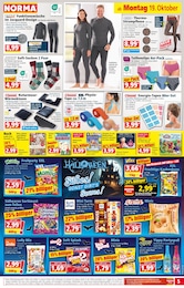 Socken im Norma Prospekt "Mehr fürs Geld" auf Seite 5
