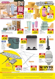 Wäscheständer Angebot im aktuellen Sconto SB Prospekt auf Seite 4