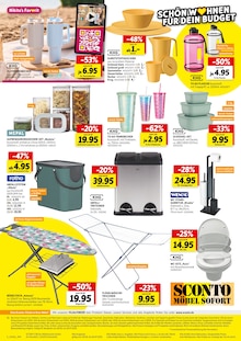 Mülleimer im Sconto SB Prospekt "HAUSHALT SPEZIAL" mit 4 Seiten (Leipzig)