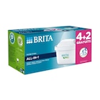 Pack 4+2 filtres à eau MAXTRA PRO ALL-IN-1 - BRITA en promo chez Carrefour Market Villemomble à 36,99 €