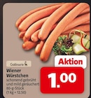 Wiener Würstchen im Angebot bei Markant Nordwest in Bielefeld Wiener Würstchen Angebote von Goldmarie bei Markant Nordwest Bielefeld für 1,00 €