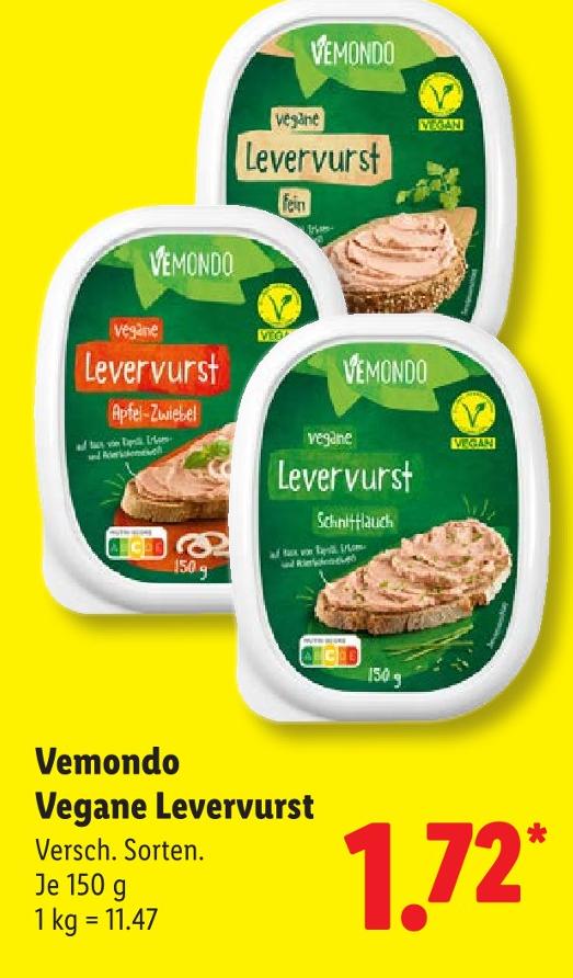 Vegane Levervurst Apfel-Zwiebel