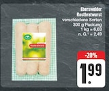 EDEKA Steinbach - Rostbratwurst Angebot im Prospekt Rostbratwurst bei EDEKA im Steinbach Prospekt für 1,99 €