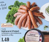 Aktuelles Frische Kohlwurst (Pinkel) Angebot bei EDEKA in Bergisch Gladbach ab 1,49 €