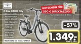 E Bike X300 City Angebote von Zündapp bei Netto Marken-Discount Stuttgart für 1.349,00 €