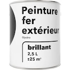 Peinture extérieur métal 2,5 L noir brillant glycero en promo chez Brico Dépôt Alençon à 16,90 €