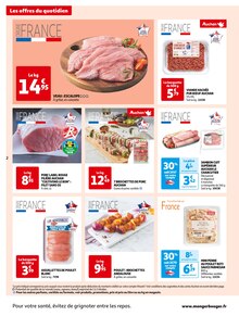 Prospectus Auchan Supermarché de la semaine "Auchan supermarché" avec 2 pages, valide du 30/04/2024 au 05/05/2024 pour Saint-Bonnet-lès-Allier et alentours