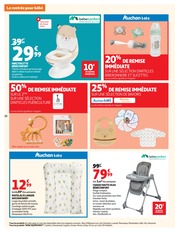 Promos Matelas dans le catalogue "LA RENTRÉE À PRIX K.O." de Auchan Hypermarché Matelas en promo dans le catalogue Auchan Hypermarché à la page 22