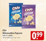 Aktuelles Chio Mikrowellen-Popcorn Angebot bei famila Nordost in Lübeck ab 0,99 €