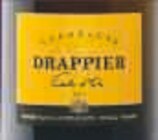 CHAMPAGNE AOP BRUT - DRAPPIER CARTE D'OR en promo chez Super U Rombas à 33,90 €