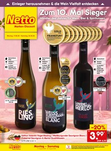Wein im Netto Marken-Discount Prospekt "Aktuelle Angebote" mit 71 Seiten (Duisburg)