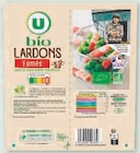 Lardons bio - U BIO en promo chez Super U Saint-Nazaire à 2,20 €