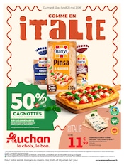 Prospectus Supermarchés Auchan Hypermarché en cours à Milly-la-Forêt et alentours, "COMME EN ITALIE", 46 pages, 12/05/2026 - 25/05/2026 Catalogue Supermarchés Auchan Hypermarché en cours à Milly-la-Forêt et alentours, "COMME EN ITALIE", 46 pages, 12/05/2026 - 25/05/2026