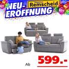 Benito 3-Sitzer + 2-Sitzer Sofa bei Seats and Sofas im Remscheid Prospekt für 599,00 €