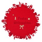 Platzset im weihnachtlichen Design im Ernstings family Prospekt Platzset im weihnachtlichen Design von  im aktuellen Ernstings family Prospekt für 3,99 €