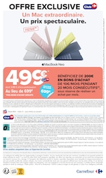 Prix et réduction Apple dans le prospectus Carrefour en cours Offre Apple dans le catalogue Carrefour du moment à la page 22