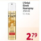 Haarspray von L’Oréal Elnett für 2,79 € bei Rossmann im Angebot Haarspray von L’Oréal Elnett im aktuellen Rossmann Prospekt