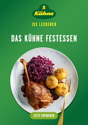 Tiefkühlkost im Kühne Prospekt in Stendal Aktueller Kühne Prospekt mit Tiefkühlkost, "Kühne - Iss leckerer", Seite 1