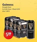 Draught Stout Angebote von Guinness bei Getränke Hoffmann Marktredwitz für 5,99 €