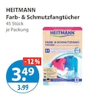 Farb- & Schmutzfangtücher von HEITMANN im aktuellen V-Markt Prospekt für 3,49 €