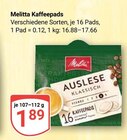 Auslese Klassisch Angebote von Melitta bei GLOBUS Rüsselsheim für 1,89 €