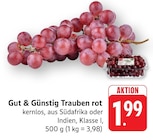 Trauben rot bei EDEKA im Prospekt "" für 1,99 €