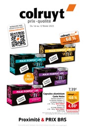 Catalogue Supermarchés de Colruyt à Épinal Prospectus Colruyt à Épinal, "Proximité & prix bas", 16 pages, 01/02/2023 - 12/02/2023