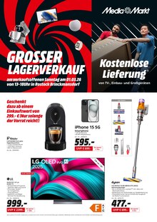 Fernseher im aktuellen MediaMarkt Saturn Prospekt (Rostock) Fernseher im MediaMarkt Saturn Prospekt "GROSSER LAGERVERKAUF" mit 8 Seiten (Rostock)