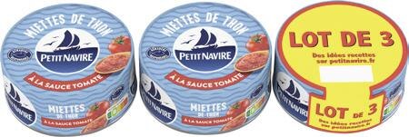 Miettes de Thon à la Sauce Tomate