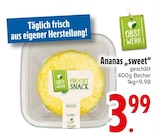 Ananas "sweet" im EDEKA Prospekt Ananas "sweet" von OBST WERK im aktuellen EDEKA Prospekt für 3,99 €