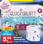 Toilettenpapier im Netto Marken-Discount Prospekt Toilettenpapier von Glücksblatt im aktuellen Netto Marken-Discount Prospekt für 5,99 €
