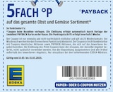 5FACH °P °PAYBACK bei EDEKA im Bruckmühl Prospekt für 