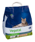 Litière végétale pour chats - CARREFOUR dans le catalogue Carrefour