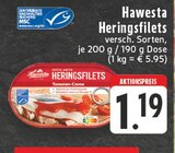 Heringsfilets Angebote von Hawesta bei E center Neuss für 1,19 €