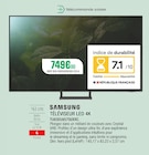 Téléviseur led 4k - SAMSUNG dans le catalogue Extra