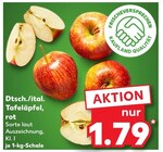 Aktuelle Äpfel Angebote bei Kaufland in Hildesheim Aktuelles Dtsch./ital. Tafeläpfel, rot Angebot bei Kaufland in Hildesheim ab 1,79 €