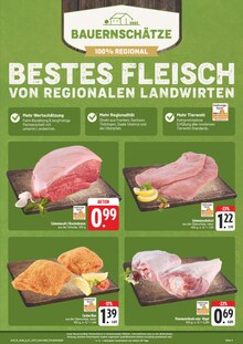 Schweinefleisch im EDEKA Prospekt "Wir lieben Lebensmittel!" mit 30 Seiten (Leipzig)