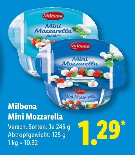 Mini Mozzarella