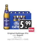 Aktuelles Original Oettinger Pils Angebot bei Hieber in Lörrach ab 5,99 €