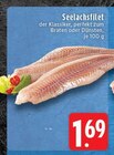 Aktuelle Lachs Angebote bei EDEKA in Mönchengladbach Aktuelles Seelachsfilet Angebot bei EDEKA in Mönchengladbach ab 1,69 €