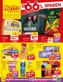 Milch im Netto Marken-Discount Prospekt "Aktuelle Angebote" mit 70 Seiten (Hamm)