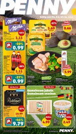 Aktueller Penny Prospekt mit Schweinefleisch, "Wer günstig will, muss Penny.", Seite 1