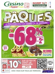 Prospectus Géant Casino, "PÂQUES",  pages, 27/03/2023 - 10/04/2023