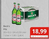 Pils Angebote von Beck's bei Getränkefachmarkt Rausch Wetzlar für 18,99 €